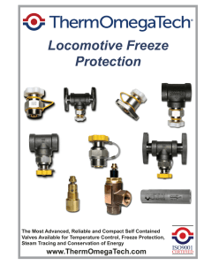 Locomotive Freeze Protection