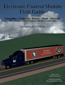 Electronic Control Module (ECM) Field Guide