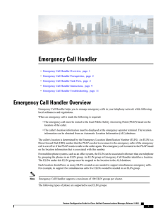 Emergency Call Handler