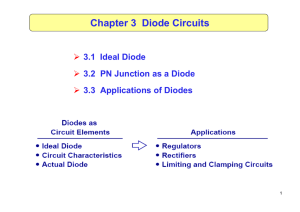 Chapter 3 Diode Circuits