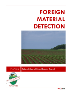 foreign material detection