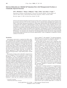 Electron Relaxation in Colloidal InP Quantum Dots with