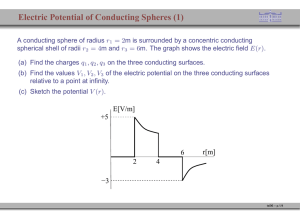 Electric Potential of Conducting Spheres (1)
