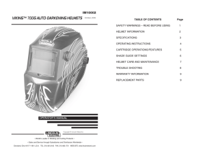 viking™700g auto-darkening helmets