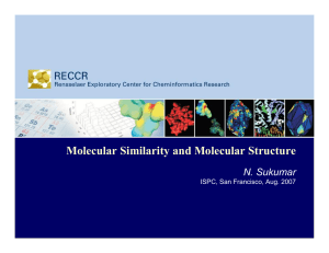 Molecular Similarity and Molecular Structure