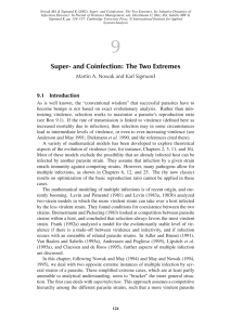 (2002). Super- and Coinfection: The Two Extremes. In