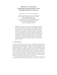 Between Two Extremes: Examining Decompositions of the