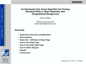 An Extremely Fast, Exact Algorithm for Finding Shor test Paths in