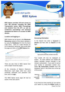 IEEE Xplore - University of Bolton