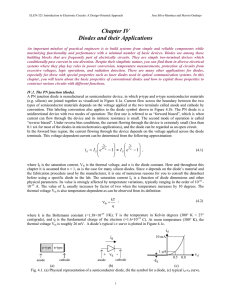 Chapter IV Diodes and their Applications