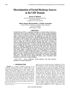 Discrimination of Partial Discharge Sources in the UHF Domain