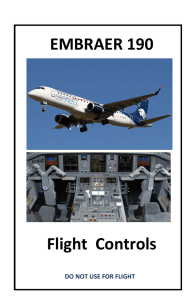 EMBRAER 190 Flight Controls