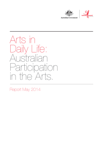 Arts in Daily Life: Australian Participation in the Arts | How this survey