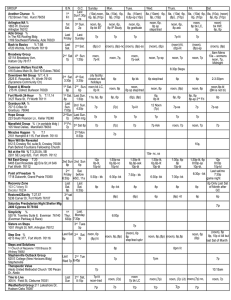 to view our meeting schedule in PDF format