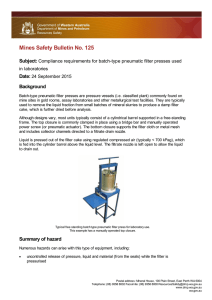 Mines Safety Bulletin No. 125