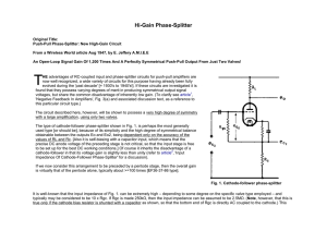 Hi-Gain Phase-Splitter - UK Vintage Radio Discussion Forums