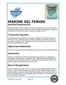 marine oil finish