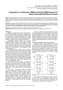 Comparison on Staircase, PWM and Partial PWM Scheme for Hybrid