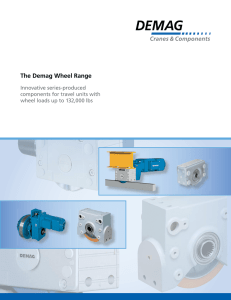 The Demag Wheel Range