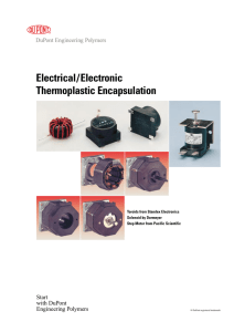 Electrical/Electronic Thermoplastic Encapsulation