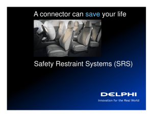 Safety Restraint Systems (SRS)