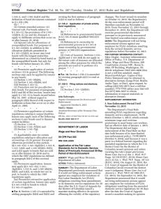 Federal Register/Vol. 80, No. 207/Tuesday, October 27, 2015/Rules