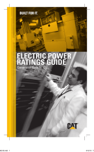 electric power ratings guide