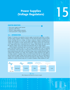 Power Supplies (Voltage Regulators)