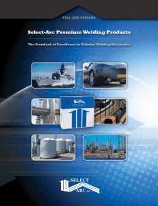 SELECT Select-Arc Premium Welding Products