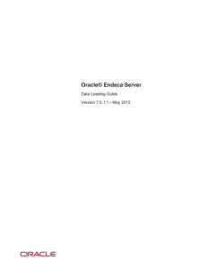 Data Loading Guide - Oracle Help Center