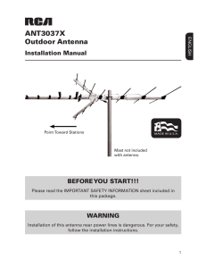 ANT3037X Outdoor Antenna