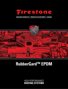 RubberGardTM EPDM - Firestone Building Products
