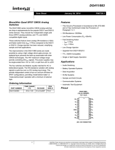 Datasheet - Intersil