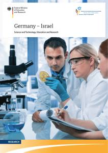 Germany – Israel. Science and Technology, Education and Research