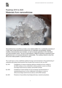 Materials from nanocellulose
