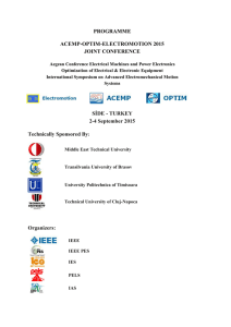 Updated (21-08-2015) Conference program - ACEMP