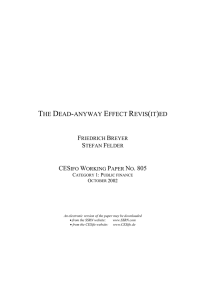 the dead-anyway effect revis(it)ed