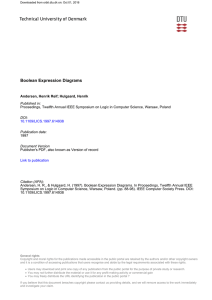 Boolean Expression Diagrams