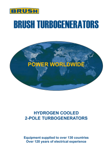 brush turbogenerators