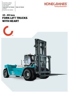 fork lift trucks with heart