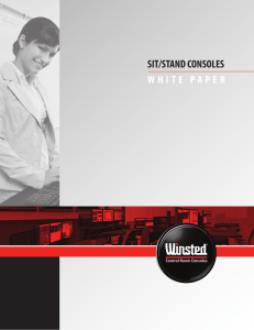 sit/stand consoles white paper