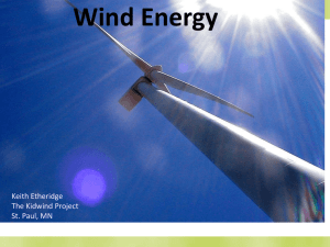 KidWind Presentation on Wind Energy