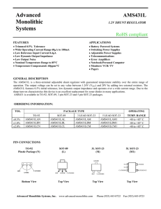 AMS431L - Advanced Monolithic Systems