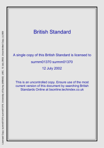 British Standard - Mus