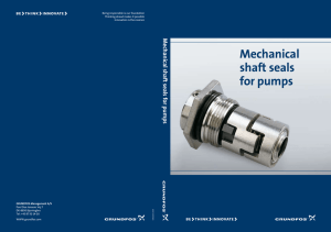 Mechanical shaft seals for pumps