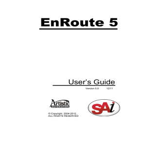 EnRoute 5 - EnRoute Software