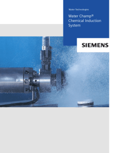 Water Champ® Chemical Induction System