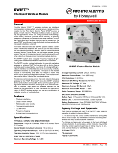 swift - Fire-Lite Alarms by Honeywell