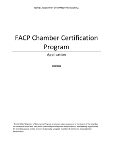FACP Chamber Certification Program