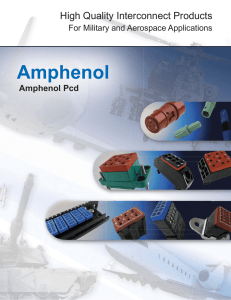 Amphenol Terminal Junction Modules Catalog